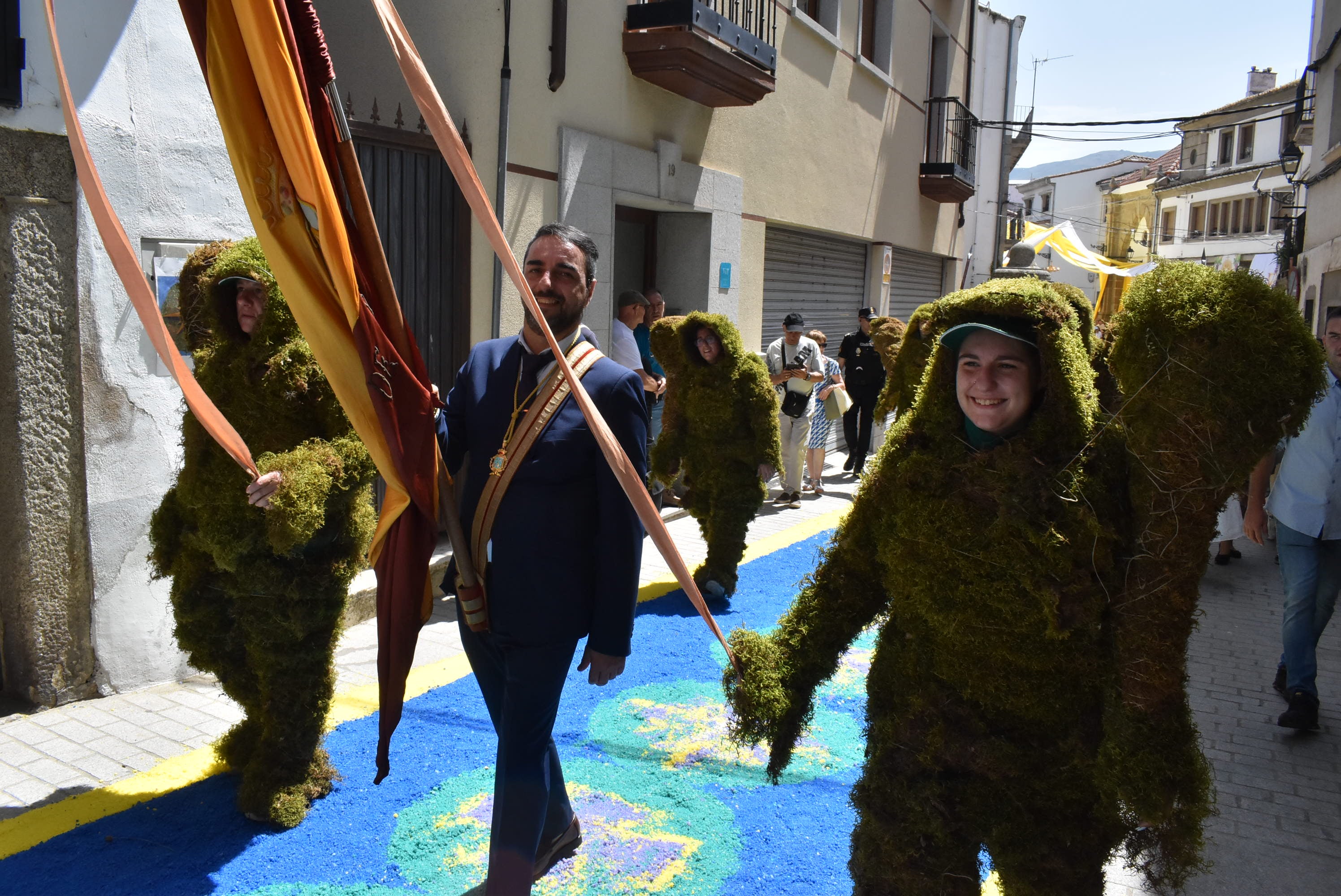 Béjar cumple un año más con la procesión del Corpus Christi como Fiesta de Interés Turístico Internacional