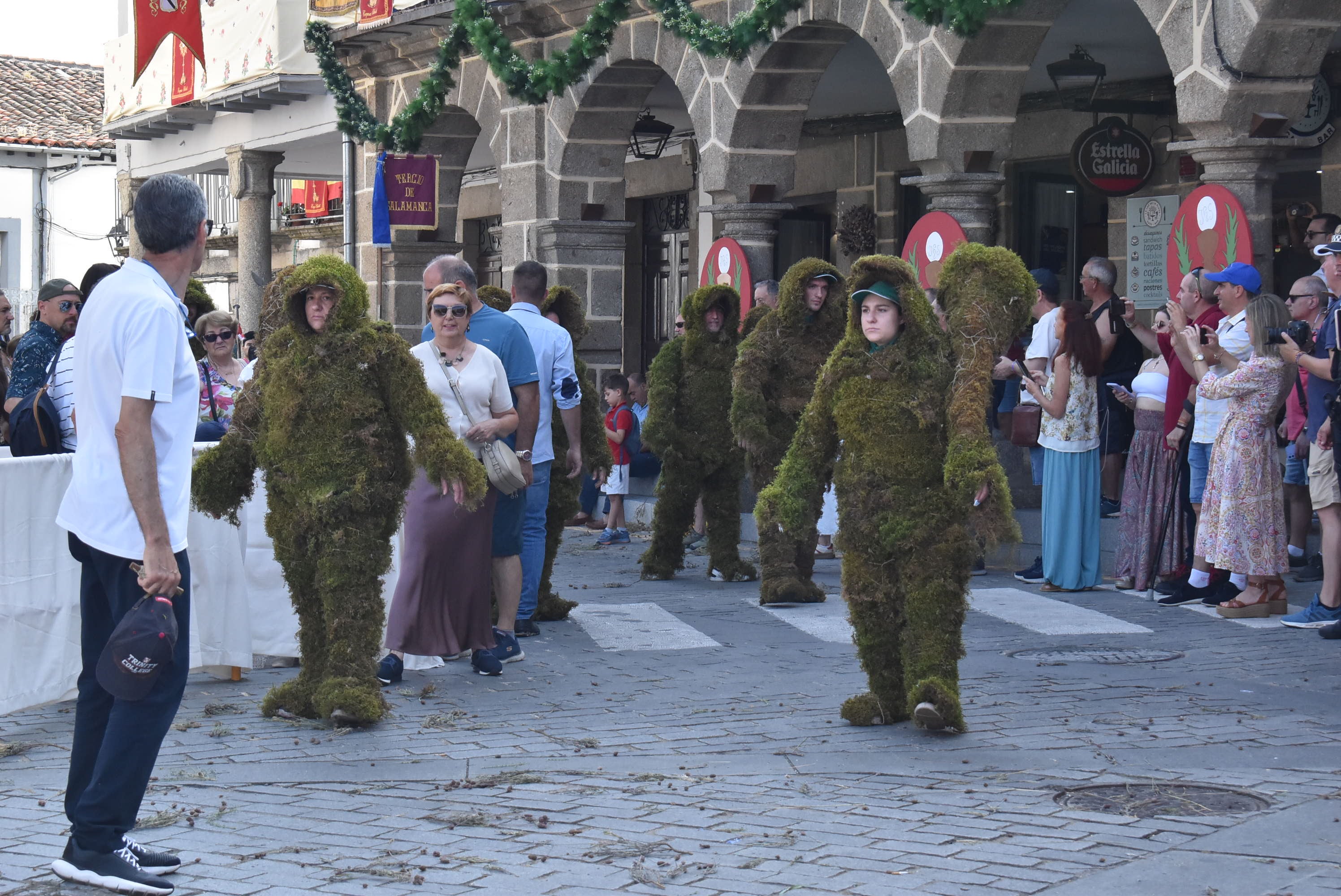 Los Hombres de Musgo en Béjar: una experiencia para repetir a pesar del calor