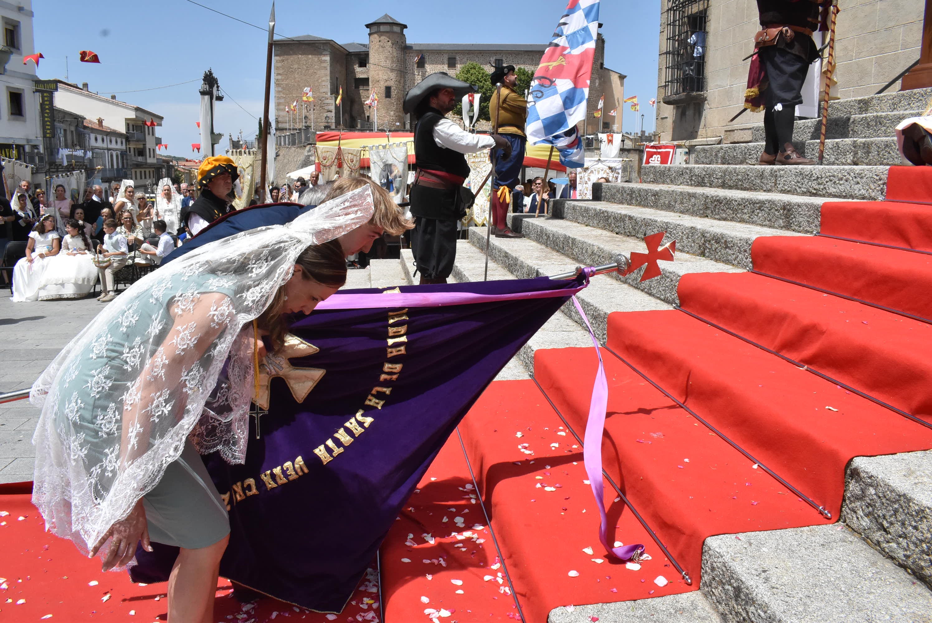 Béjar cumple un año más con la procesión del Corpus Christi como Fiesta de Interés Turístico Internacional