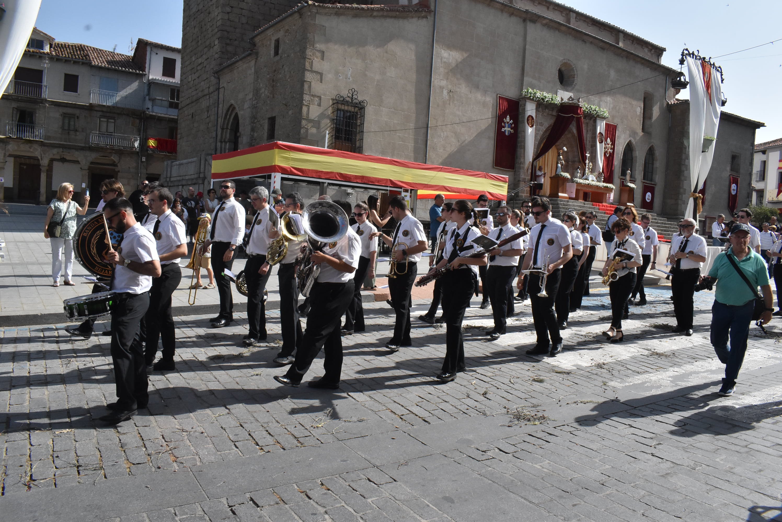 Béjar cumple un año más con la procesión del Corpus Christi como Fiesta de Interés Turístico Internacional