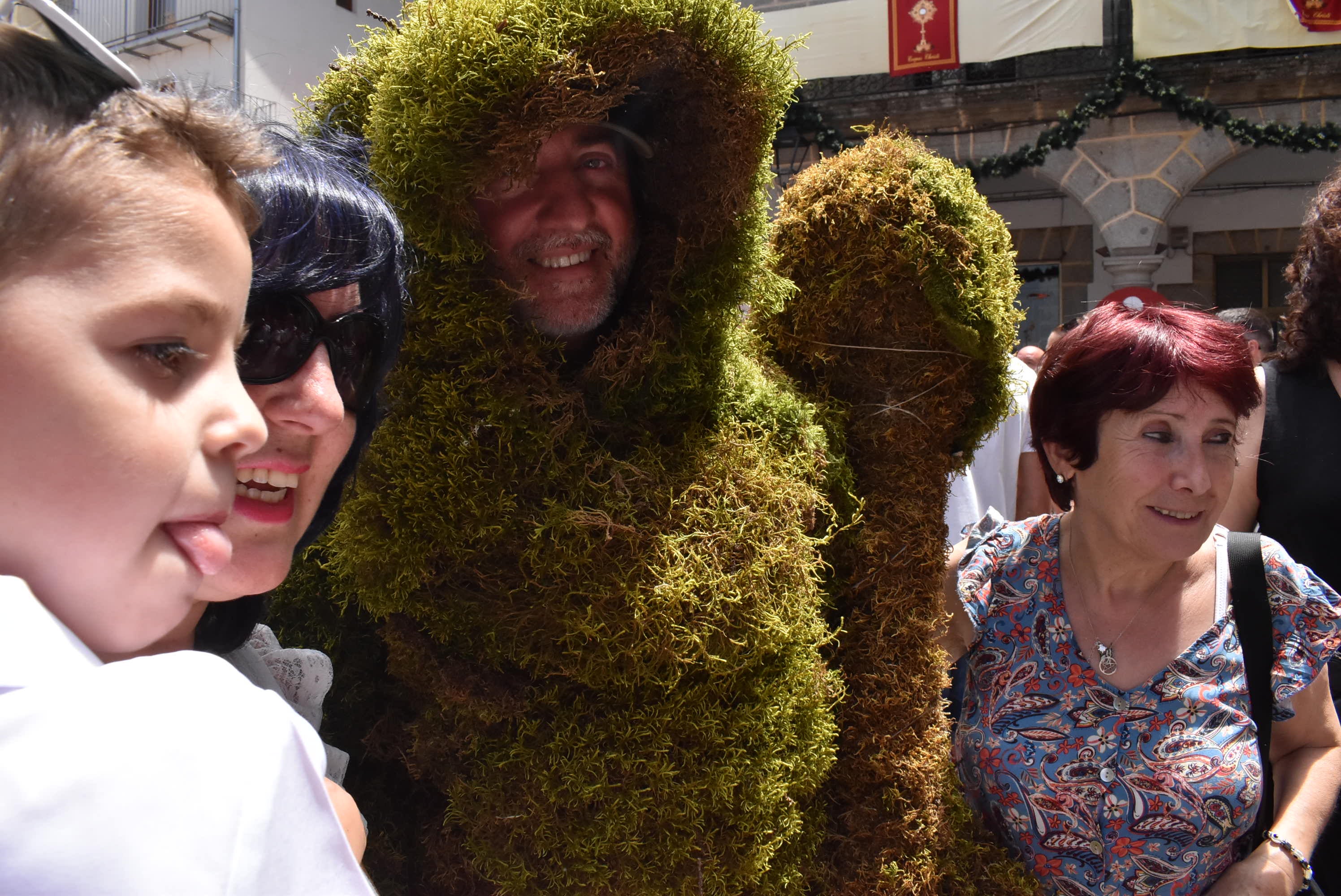 Los Hombres de Musgo en Béjar: una experiencia para repetir a pesar del calor