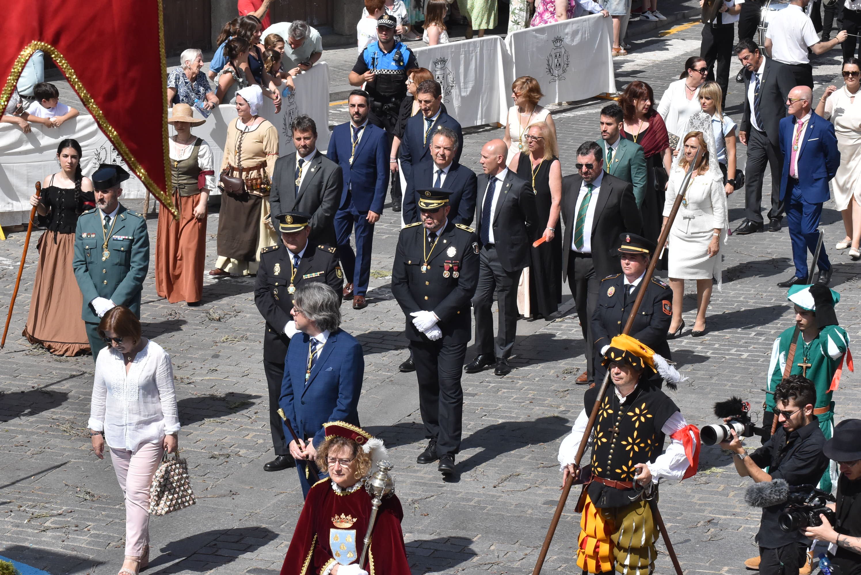 Béjar cumple un año más con la procesión del Corpus Christi como Fiesta de Interés Turístico Internacional