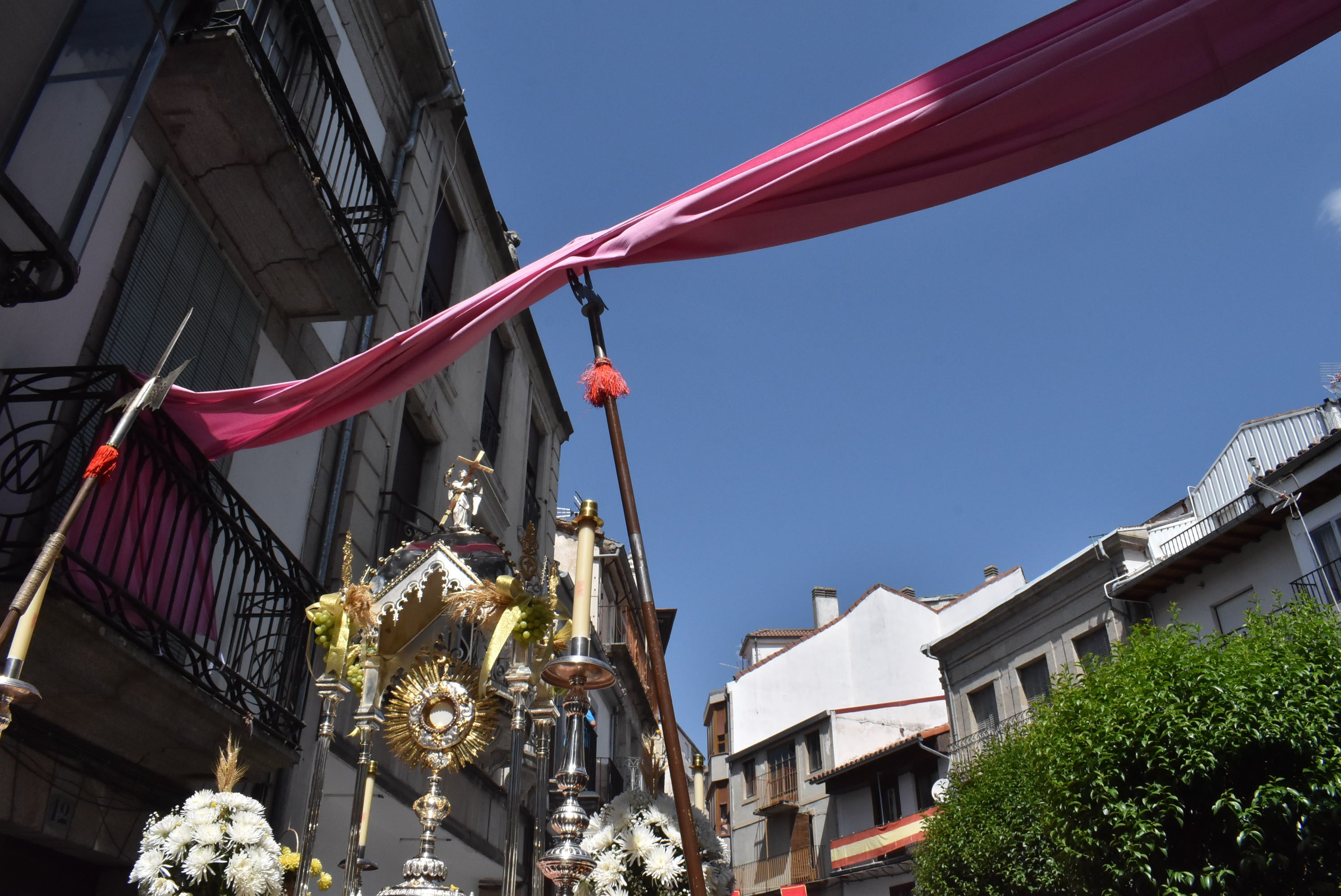 Béjar cumple un año más con la procesión del Corpus Christi como Fiesta de Interés Turístico Internacional
