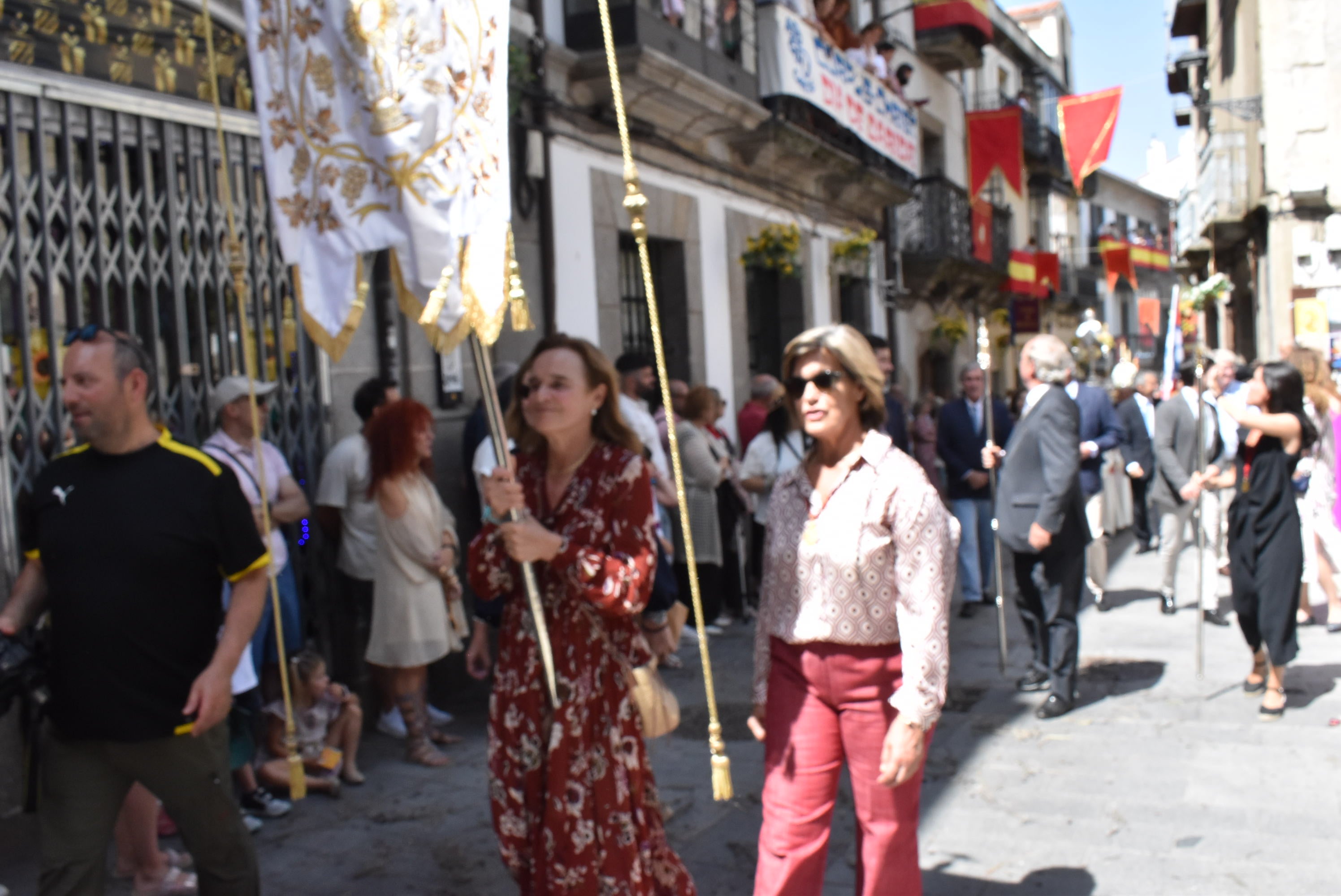 Béjar cumple un año más con la procesión del Corpus Christi como Fiesta de Interés Turístico Internacional