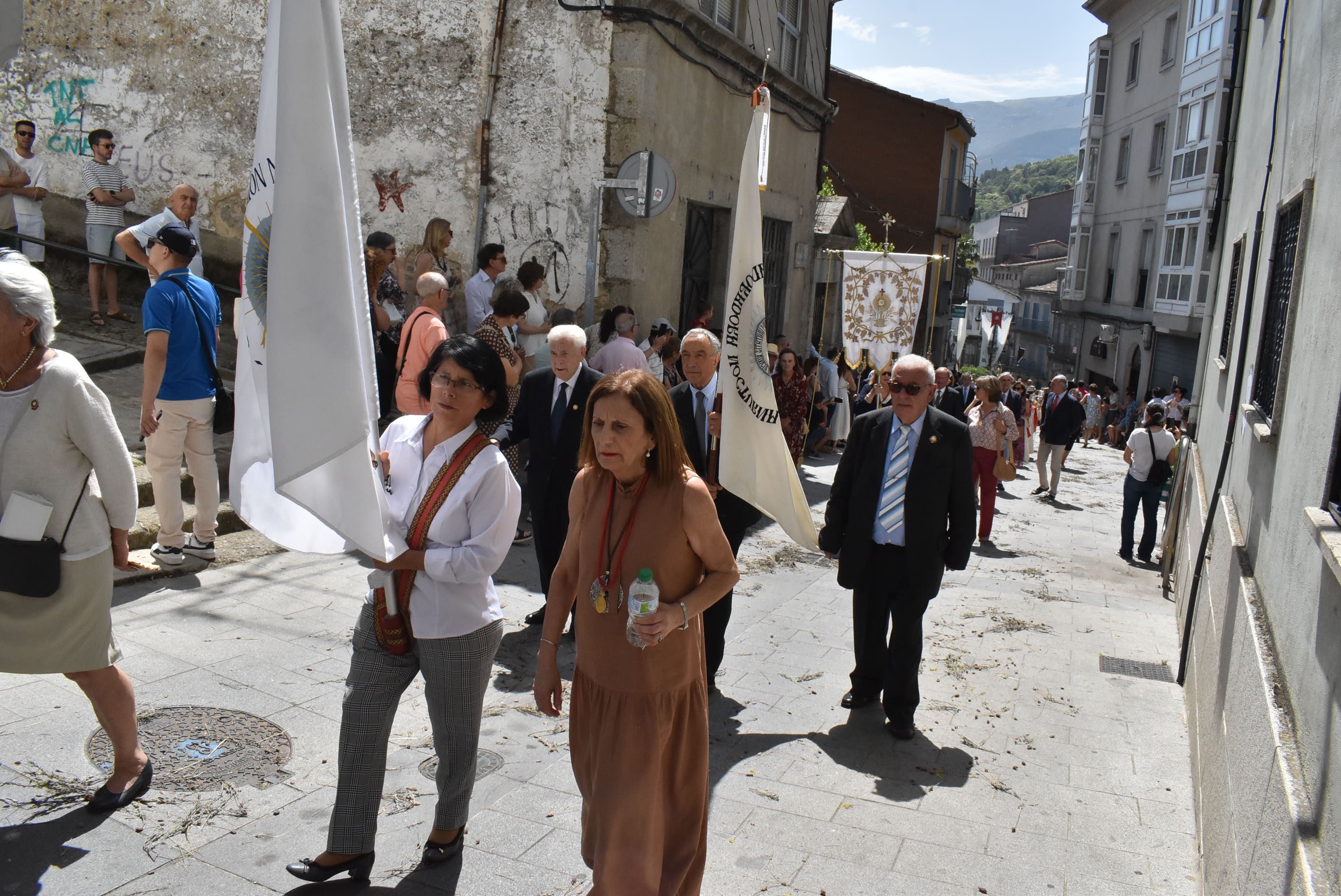 Béjar cumple un año más con la procesión del Corpus Christi como Fiesta de Interés Turístico Internacional