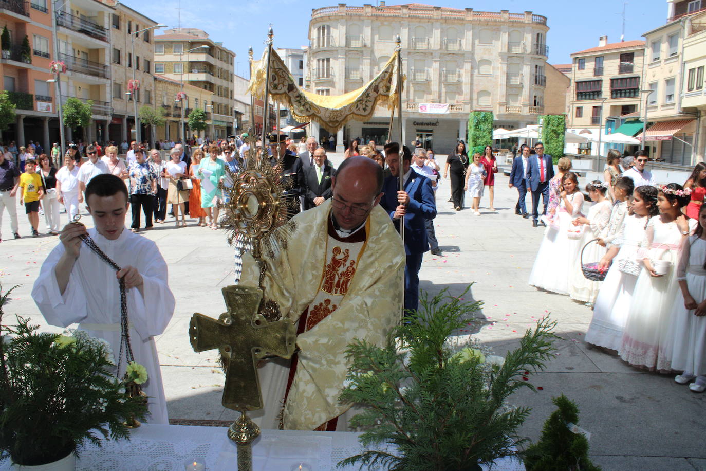 Guijuelo celebra la festividad del Corpus