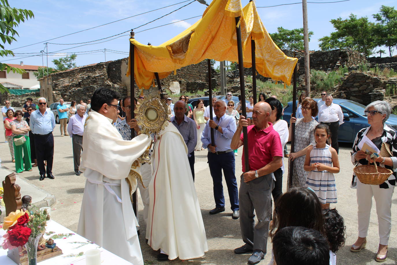 Solemne celebración de la Octava del Corpus en Salvatierra de Tormes