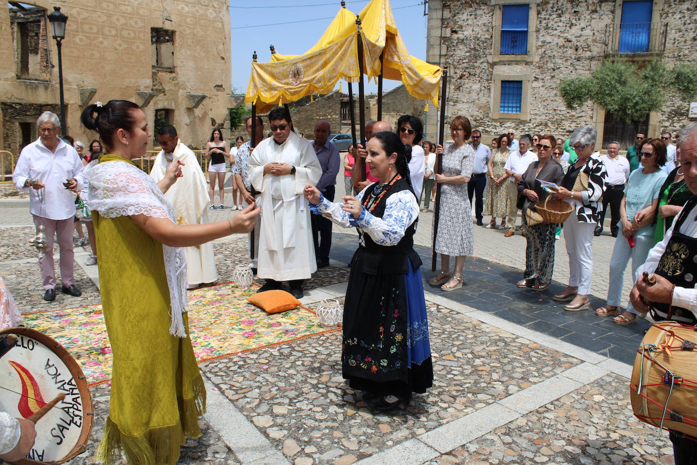 Solemne celebración de la Octava del Corpus en Salvatierra de Tormes