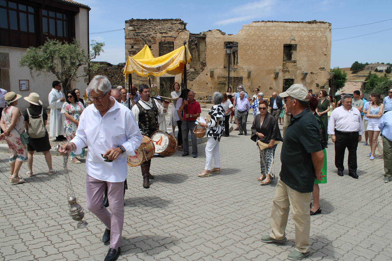 Solemne celebración de la Octava del Corpus en Salvatierra de Tormes