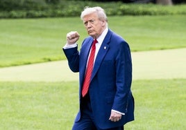 El presidente de Estados Unidos, Donald Trump