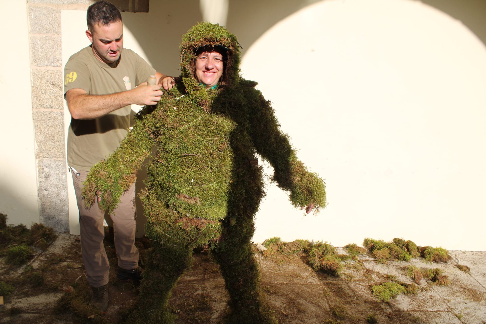 Los Hombres de Musgo en Béjar: una experiencia para repetir a pesar del calor