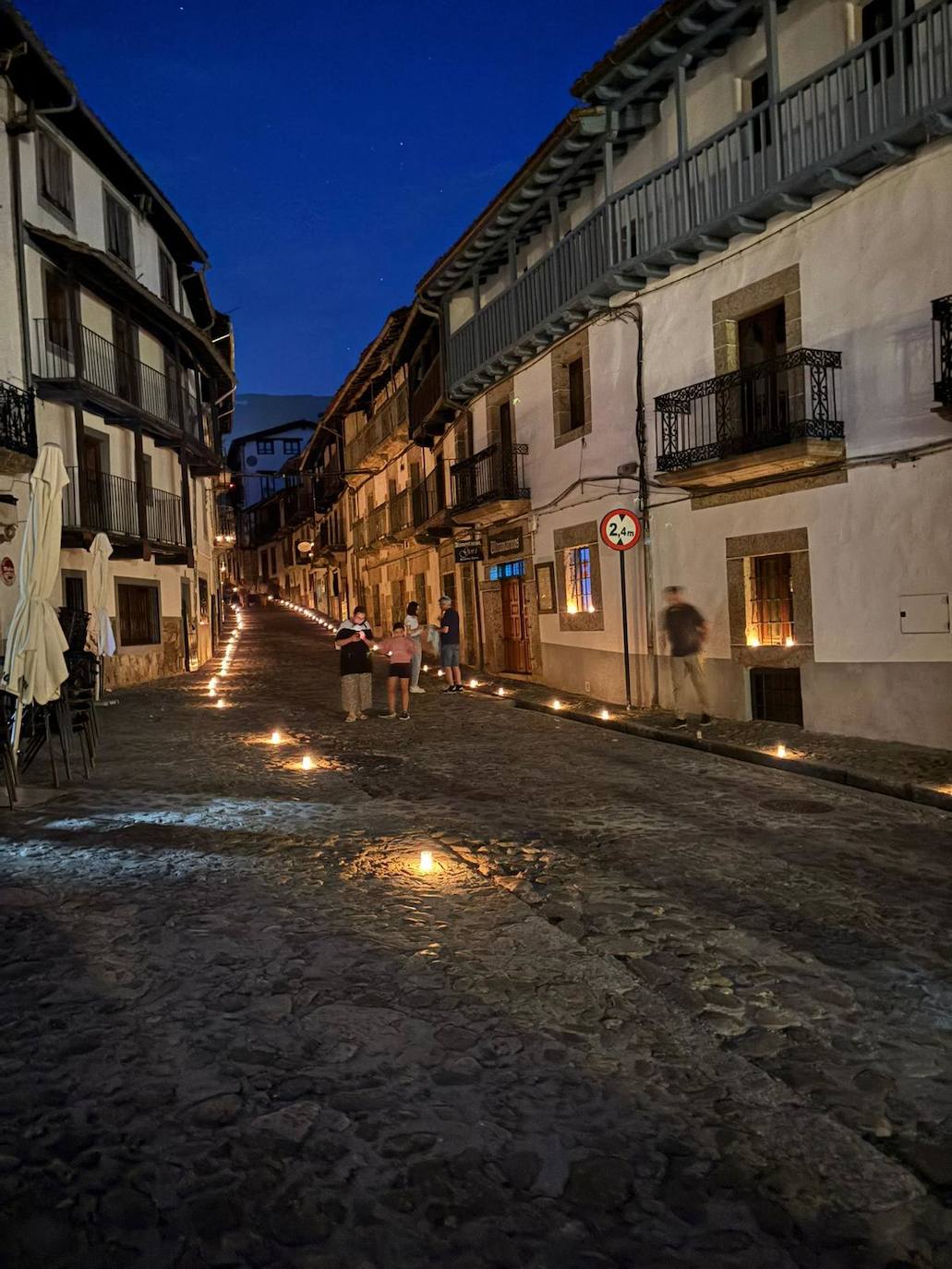 Candelario disfruta de su noche más mágica