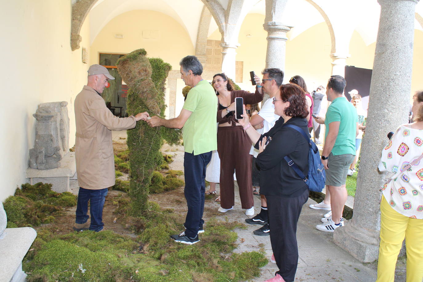 Los Hombres de Musgo en Béjar: una experiencia para repetir a pesar del calor