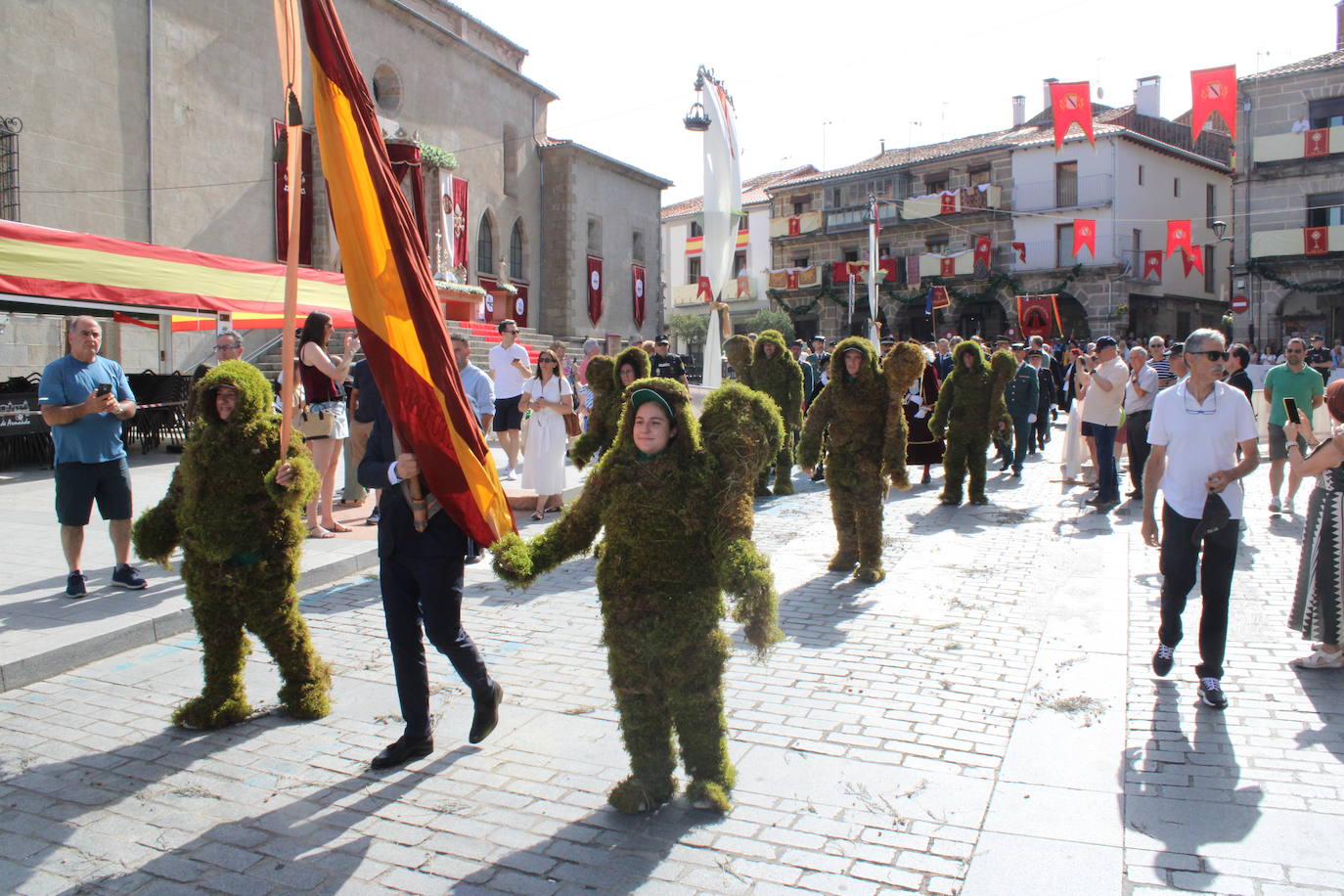Béjar cumple un año más con la procesión del Corpus Christi como Fiesta de Interés Turístico Internacional