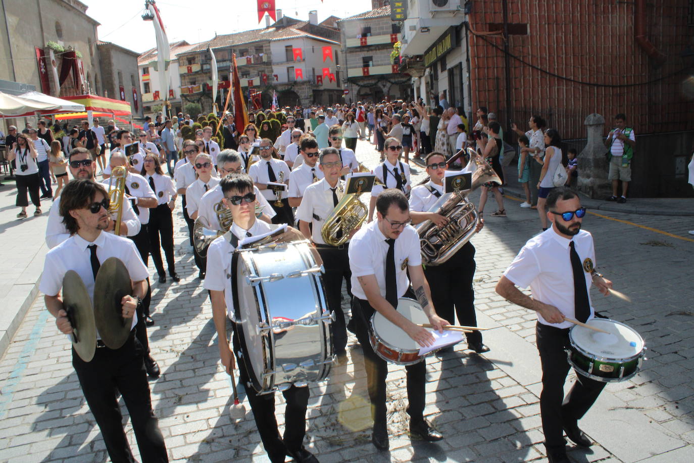 Béjar cumple un año más con la procesión del Corpus Christi como Fiesta de Interés Turístico Internacional