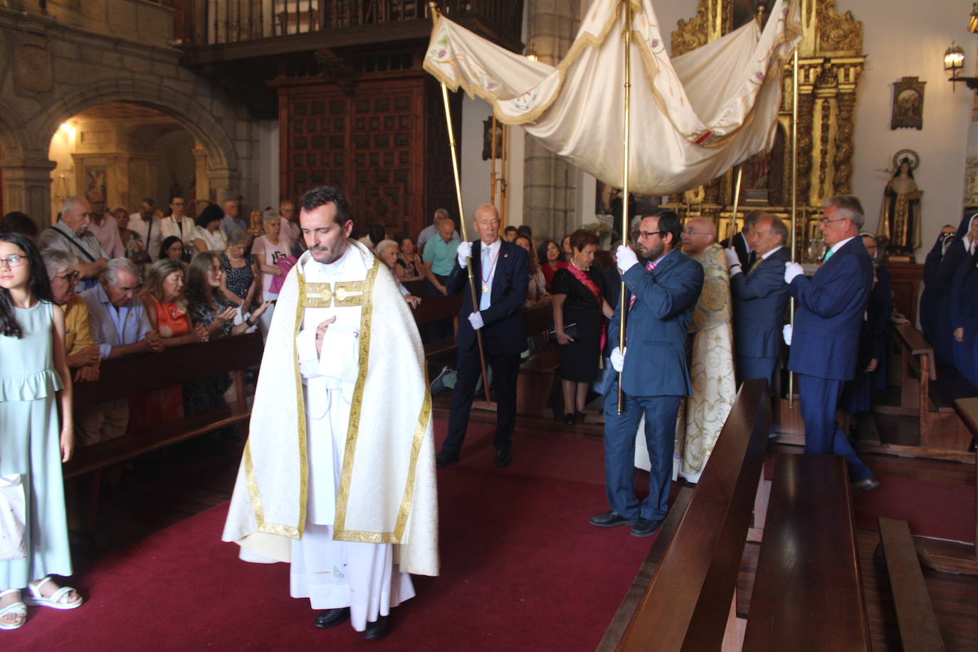 Béjar cumple un año más con la procesión del Corpus Christi como Fiesta de Interés Turístico Internacional