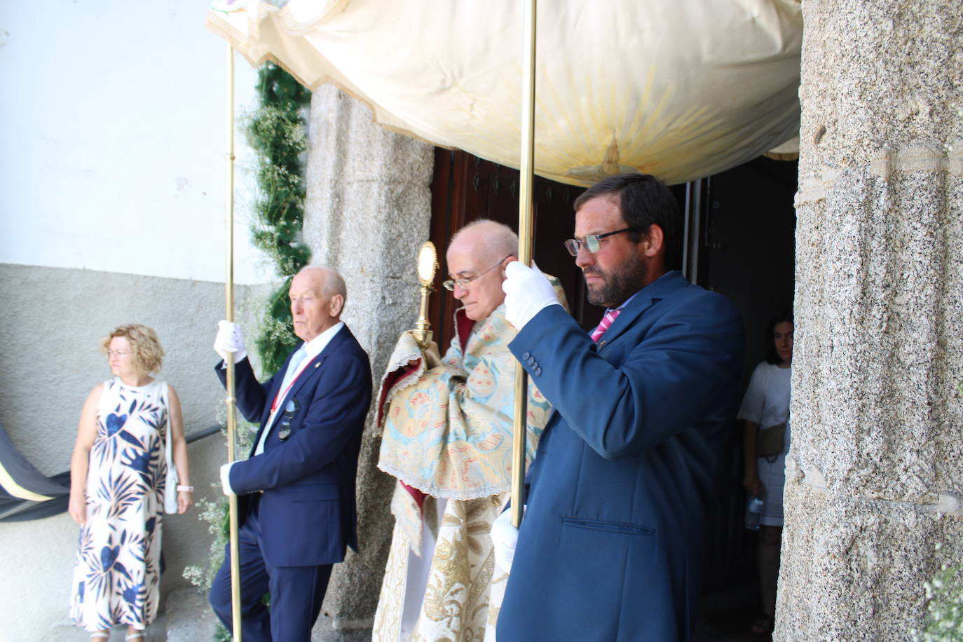 Béjar cumple un año más con la procesión del Corpus Christi como Fiesta de Interés Turístico Internacional
