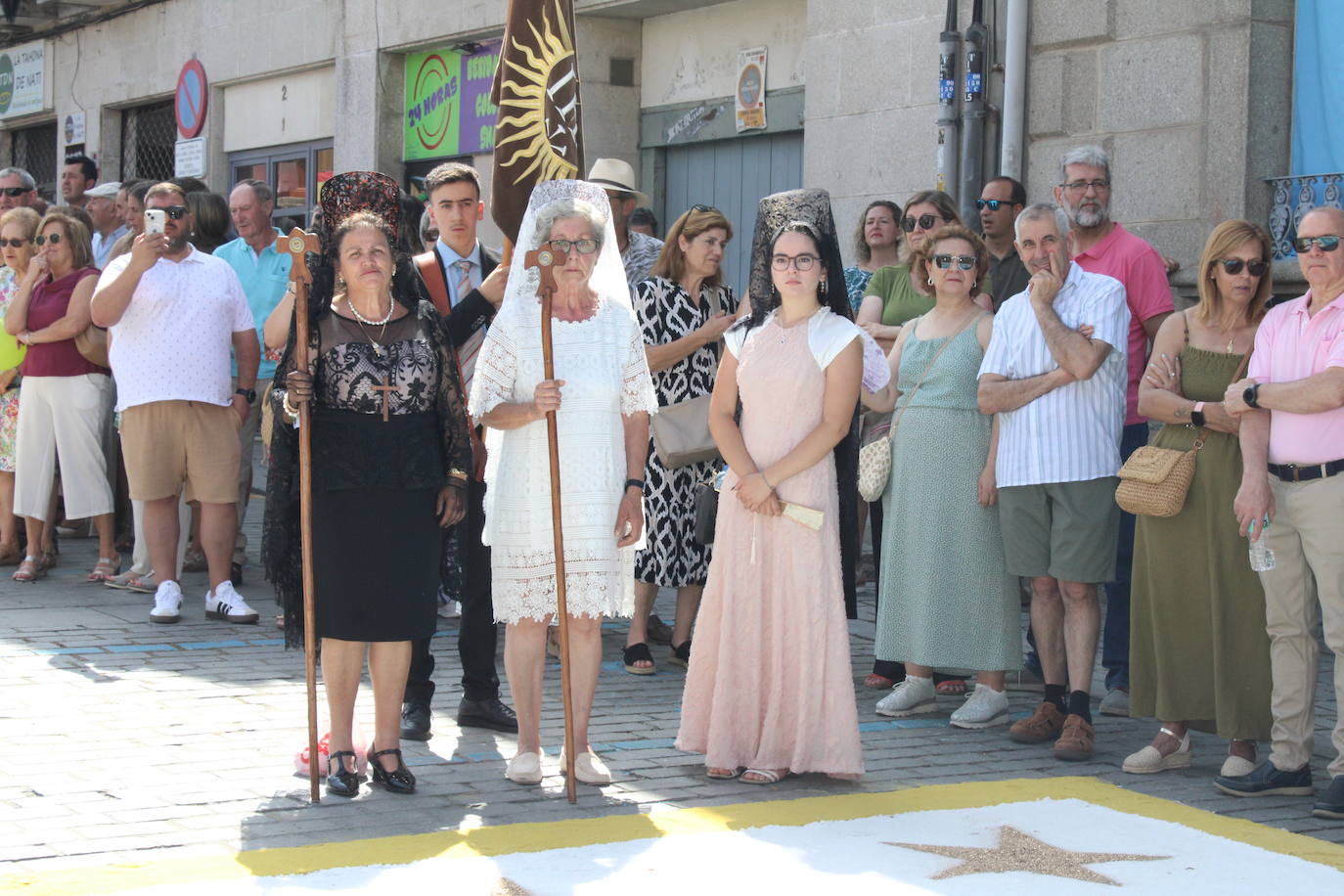 Béjar cumple un año más con la procesión del Corpus Christi como Fiesta de Interés Turístico Internacional
