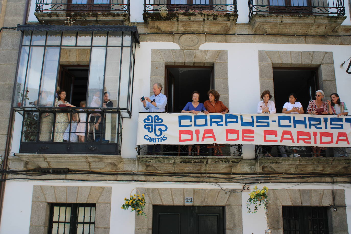 Béjar cumple un año más con la procesión del Corpus Christi como Fiesta de Interés Turístico Internacional