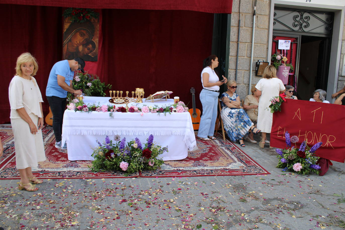 Béjar cumple un año más con la procesión del Corpus Christi como Fiesta de Interés Turístico Internacional