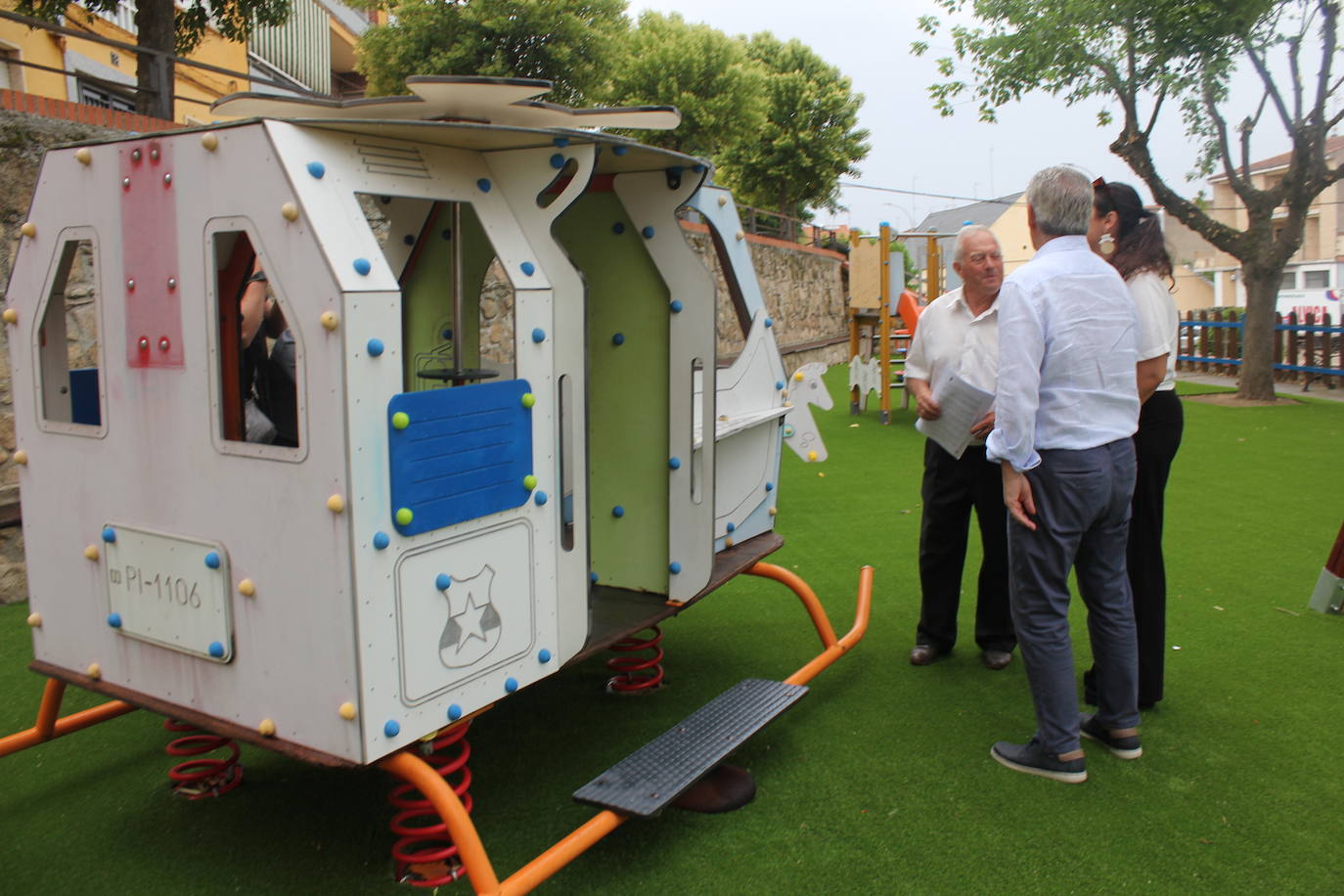Ciudad Rodrigo apuesta por la renovación de parques infantiles