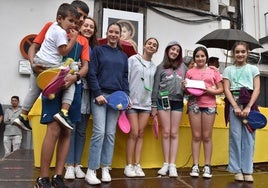 Imagen de los integrantes del grupo de Candela Hernández, que han ganado el concurso por segundo año consecutivo