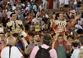 Talavante y Juan Ortega a hombros en Alicante.
