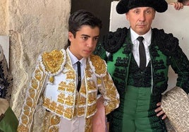 Marco Pérez, antes de hacer el paseíllo en Nimes.
