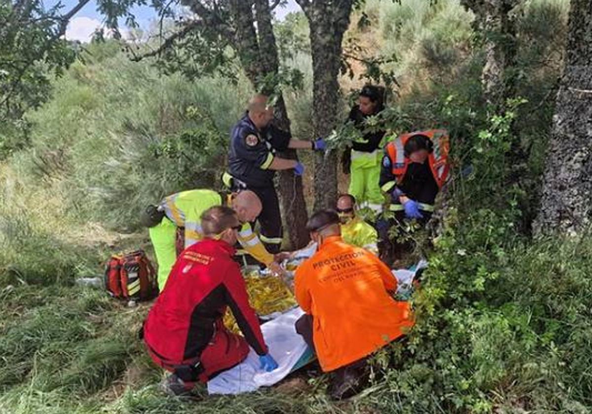 Imagen del rescate.