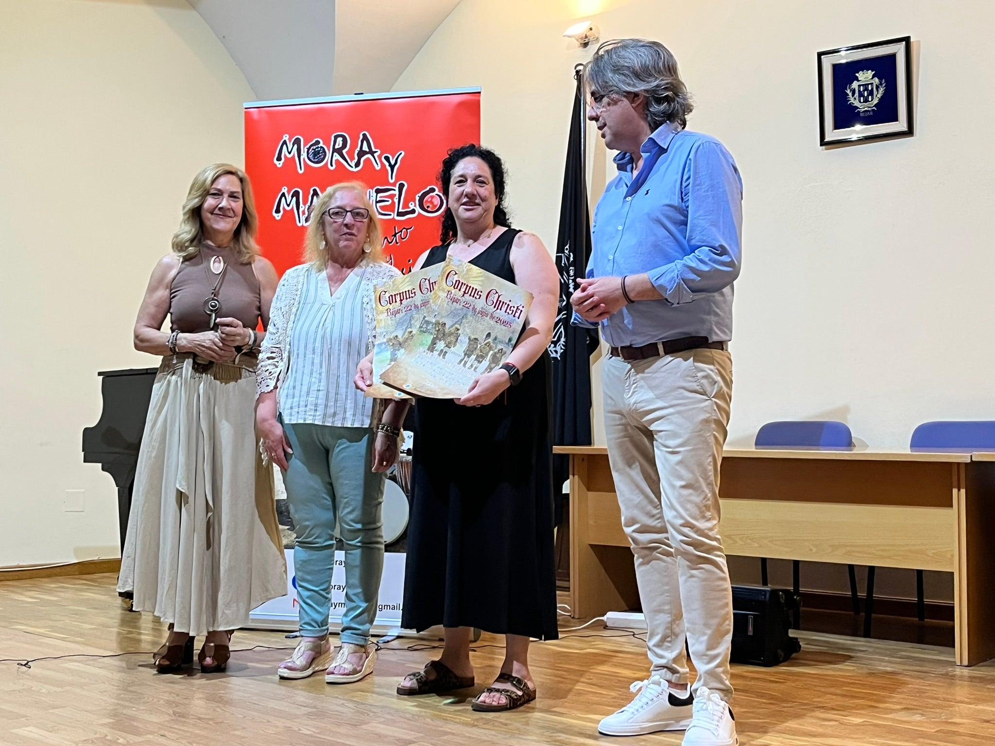 Béjar rinde homenaje a los Hombres de Musgo