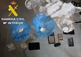 Imagen de la cocaína incautada en la Operación Bichota.