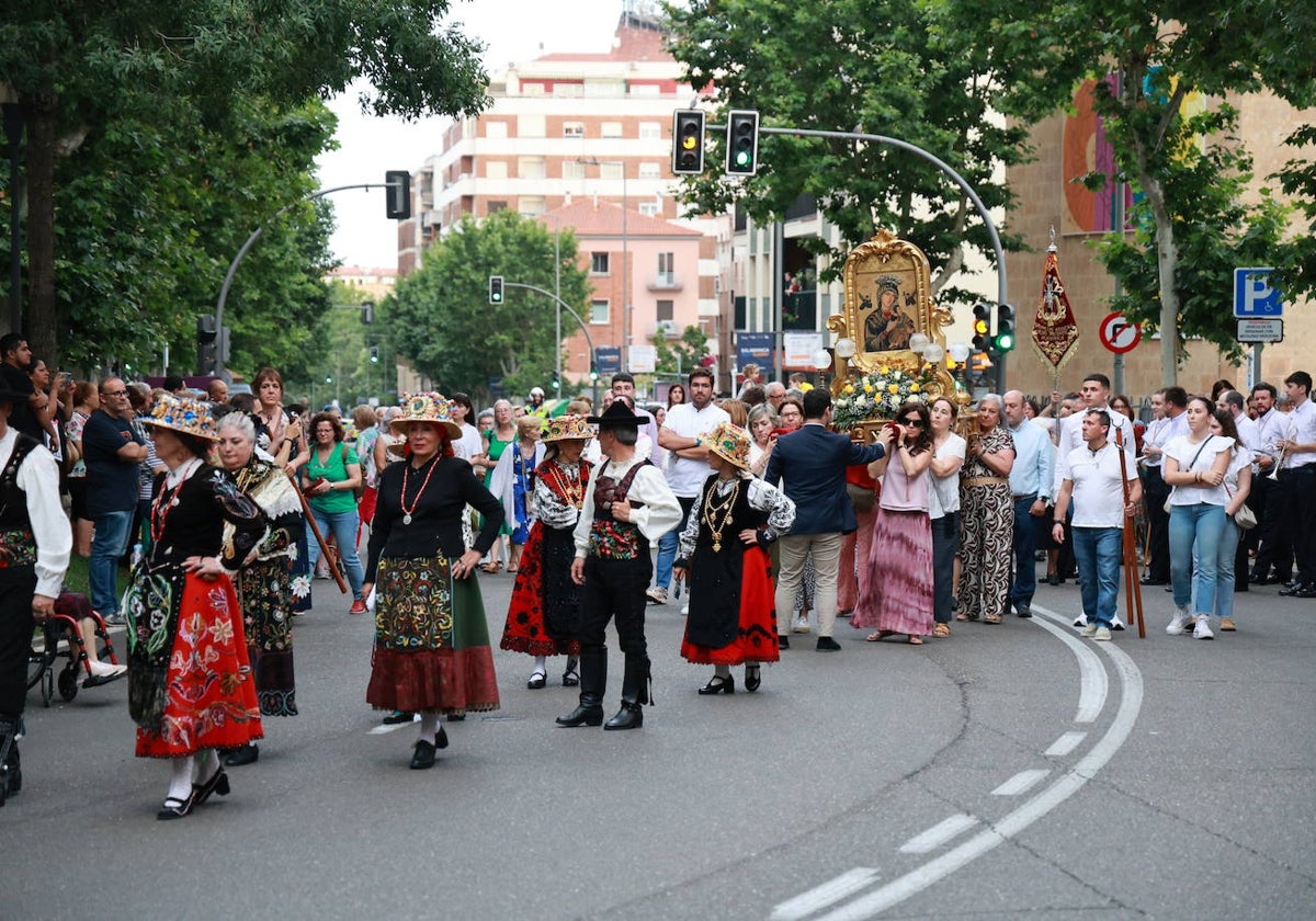 Procesión del Perpetuo Socorro, en junio de 2024.