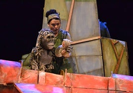 Una de las representaciones del pasado año en la Feria de Teatro