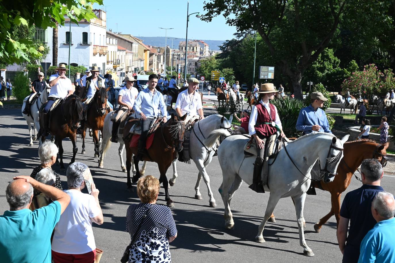 La peregrinos de Ciudad Rodrigo ponen rumbo a la Peña de Francia