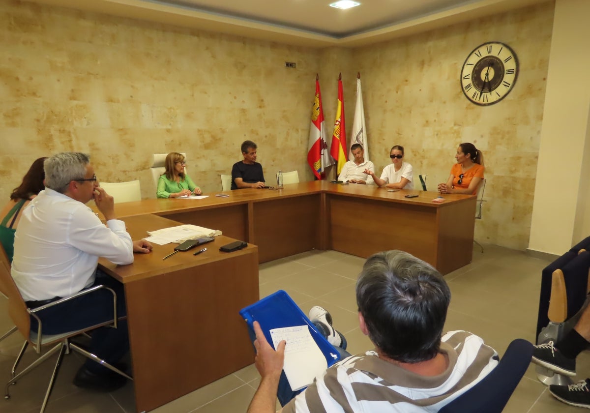 Pleno ordinario celebrado en Babilafuente.