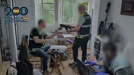 Una de las imágenes de la operación.