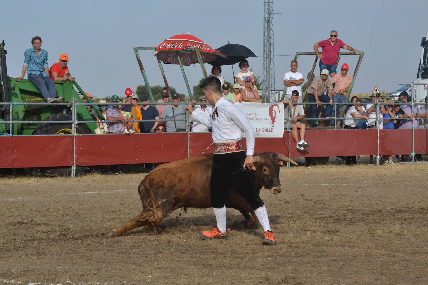 La tauromaquia se rinde a San Pedro en Villar de Peralonso
