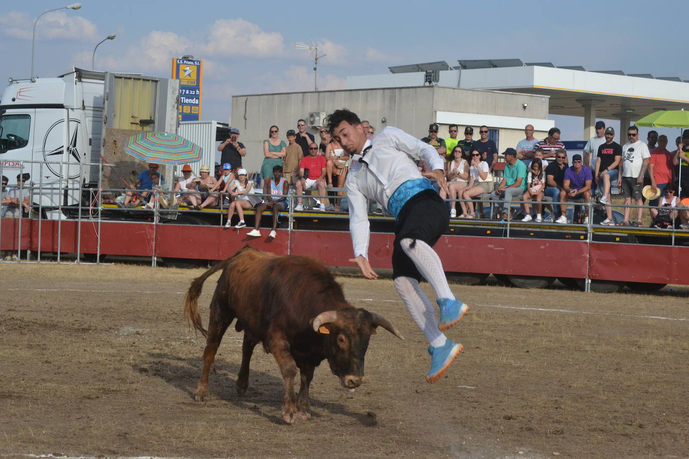 La tauromaquia se rinde a San Pedro en Villar de Peralonso