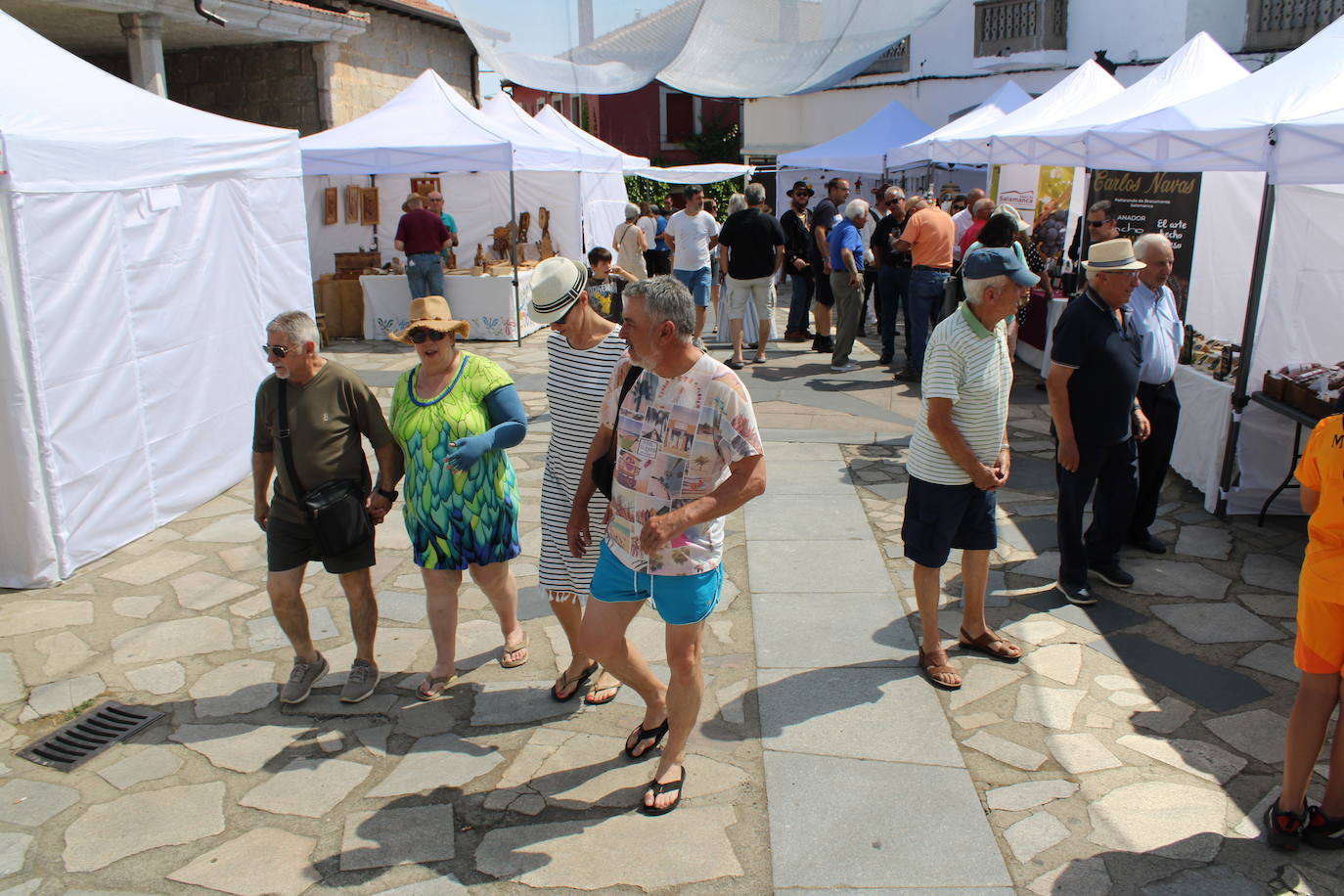 Festival de sabores en una animada feria en Linares de Riofrío