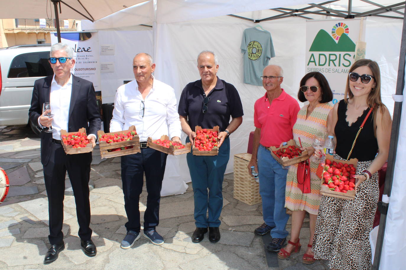 Festival de sabores en una animada feria en Linares de Riofrío