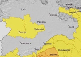Avisos por altas temperaturas en Castila y León para el sábado, 28 de junio de 2025.