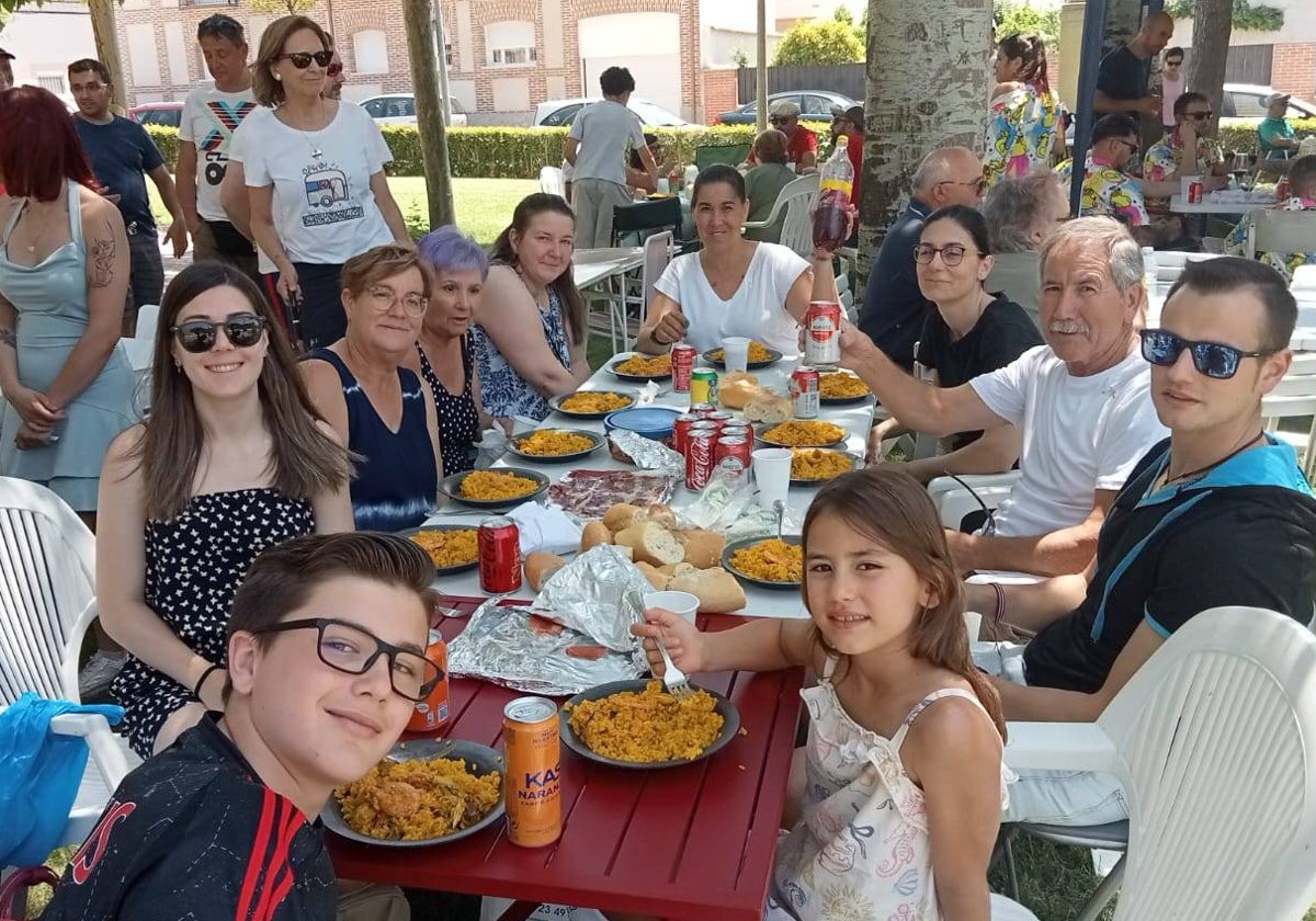 Buen sabor de boca en en la mejor compañía en el parque de Paradinas