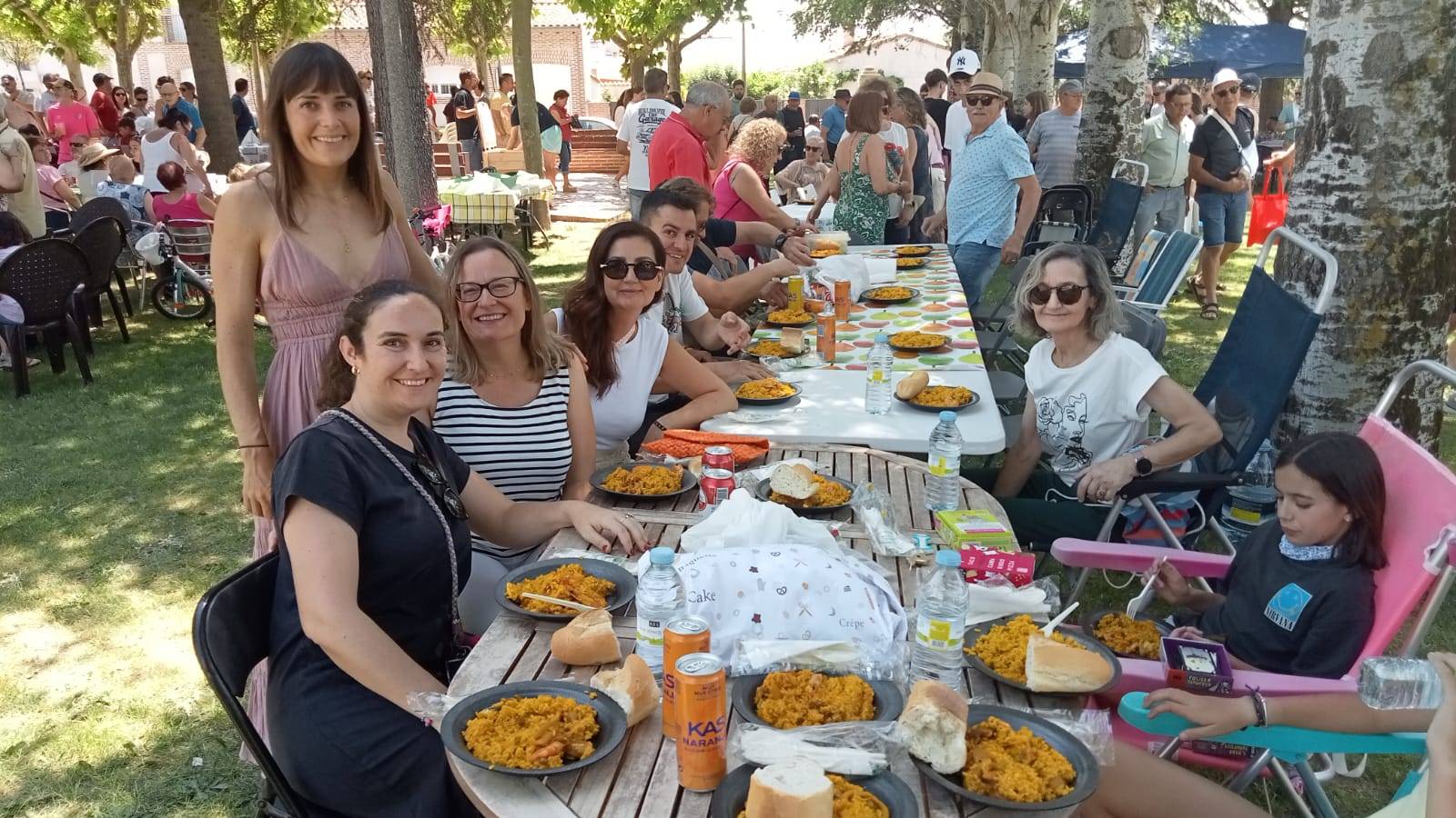 Buen sabor de boca en en la mejor compañía en el parque de Paradinas
