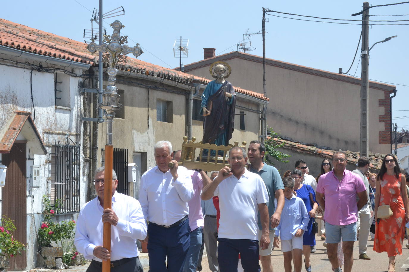 Devoción por San Pedro en Villar de Peralonso