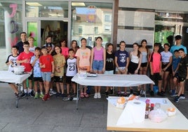 El grupo que ha comenzado su actividad en el centro juvenil.