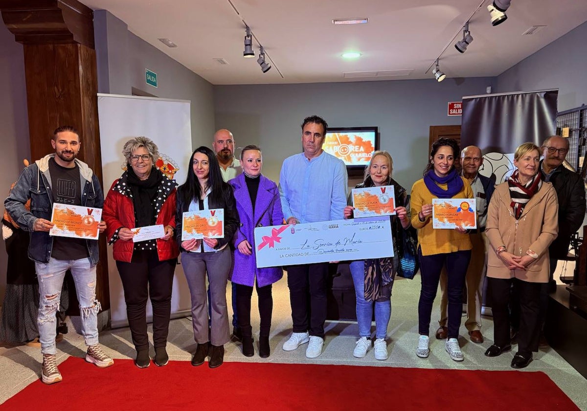 Entrega de los premios de la pasada edición del concurso.