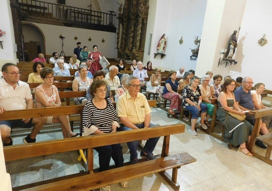 Los vecinos de Gajates, en la representación de 'Arcos y Ecos'.