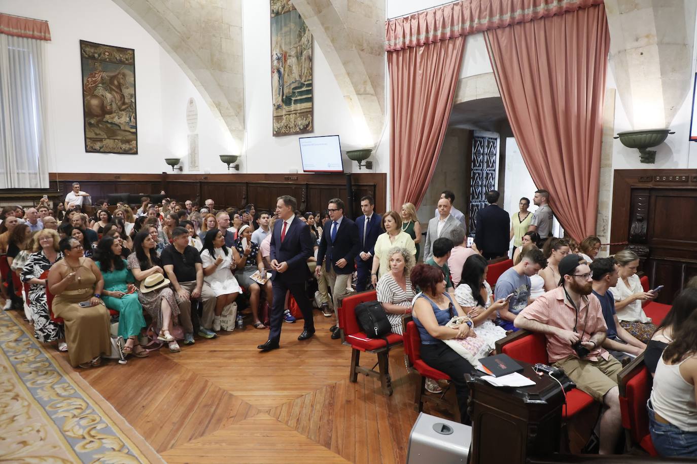 Salamanca, capital mundial del español: 2.800 estudiantes de 82 países arrancan los Cursos Internacionales de Verano