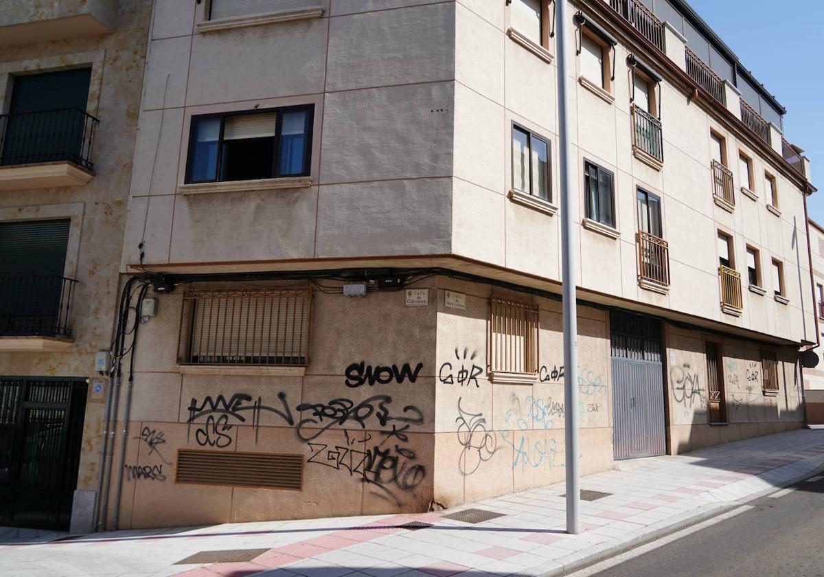 Fachada en 'Modo venganza gráfica'