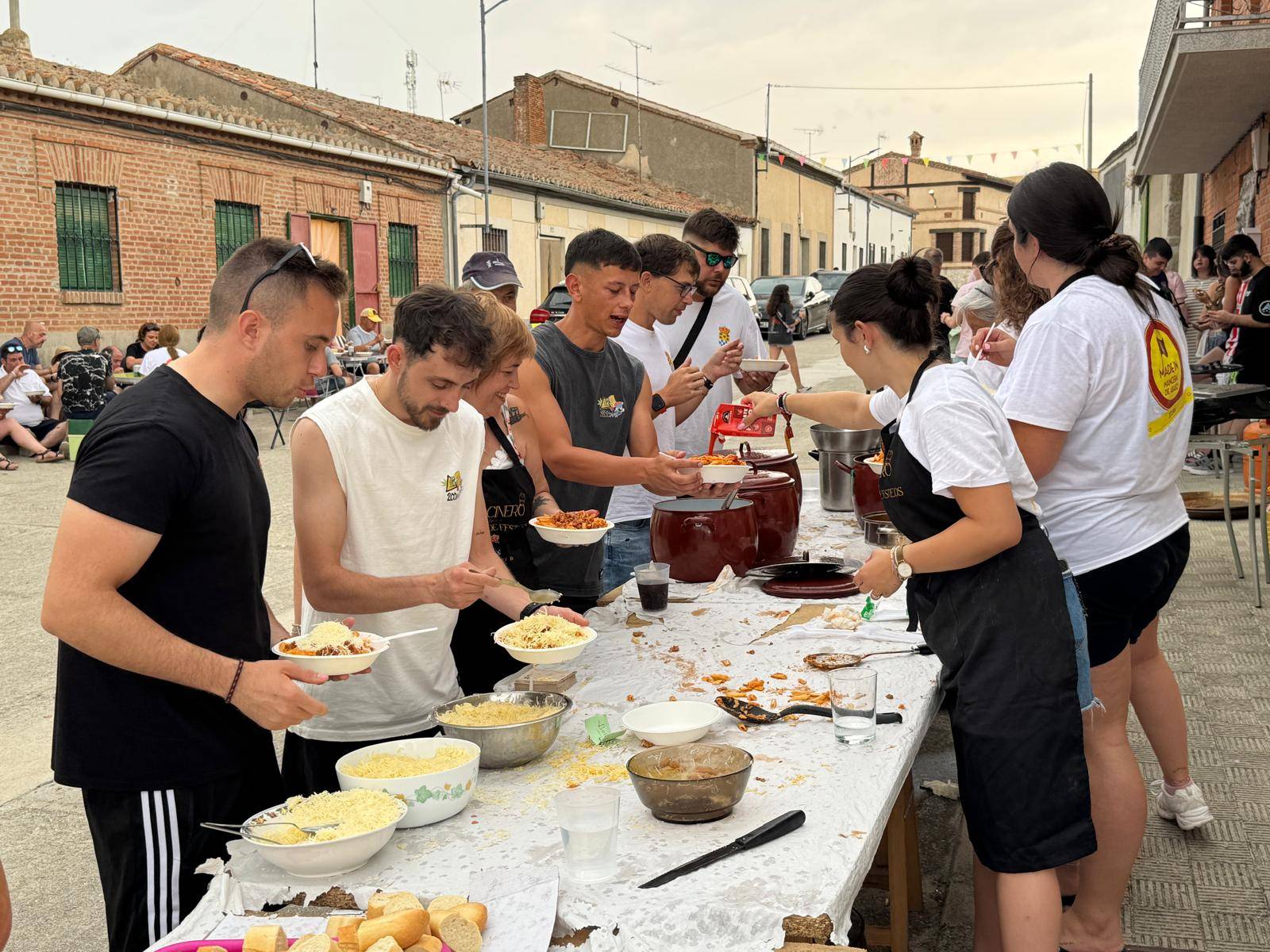 Los macarrones más deliciosos en Mancera de Abajo
